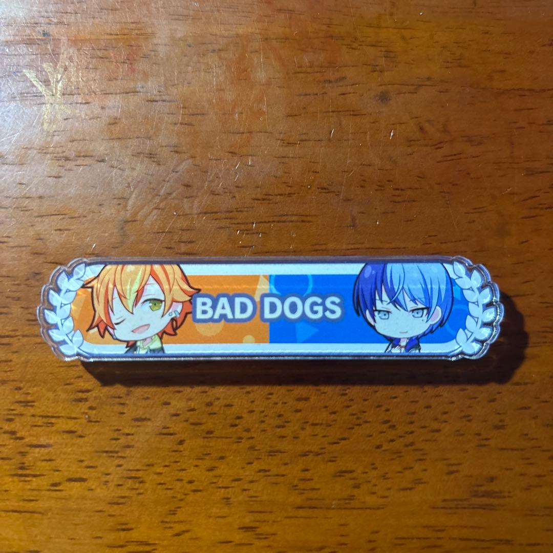 プロセカ キズナ称号バッジ 彰人＆冬弥 BAD DOGS