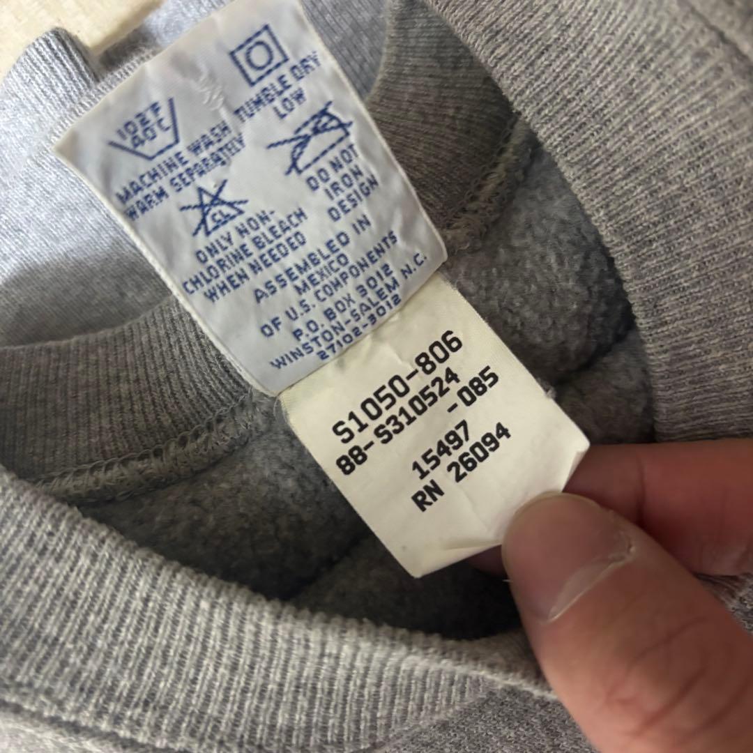 超美品 90s Champion reverseweave ヘザーグレー