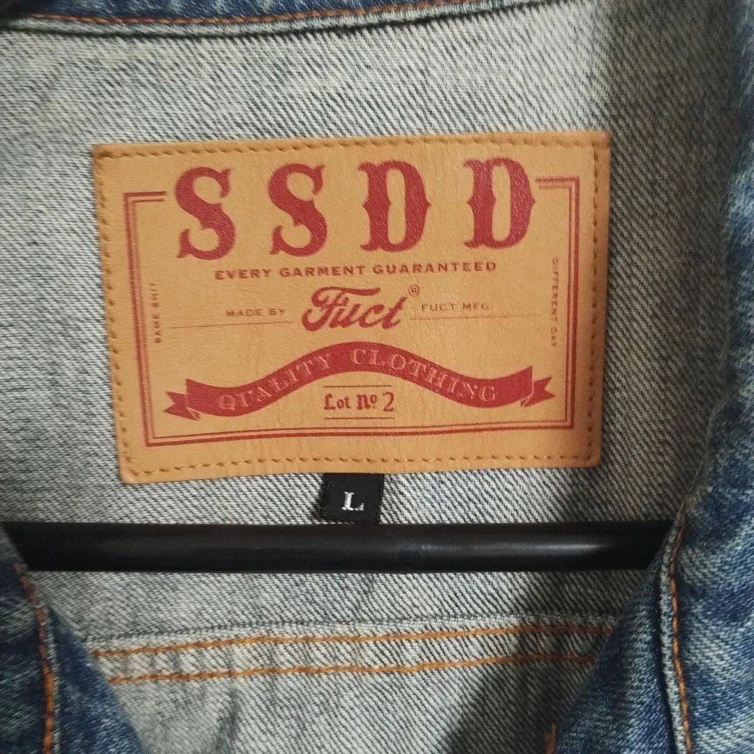希少　レア　ファクト FUCT SSDD デニムベスト Lサイズ