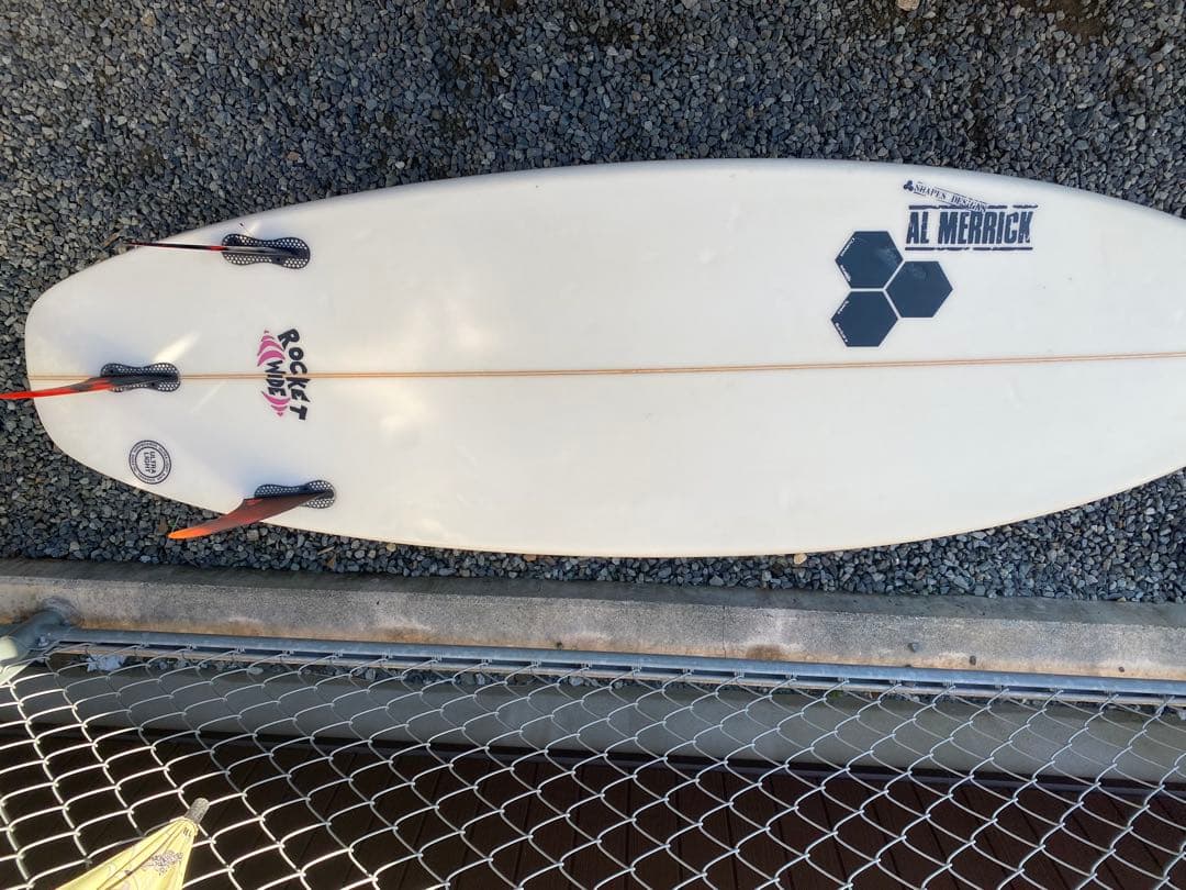 ROCKET wideショートボード ホワイト