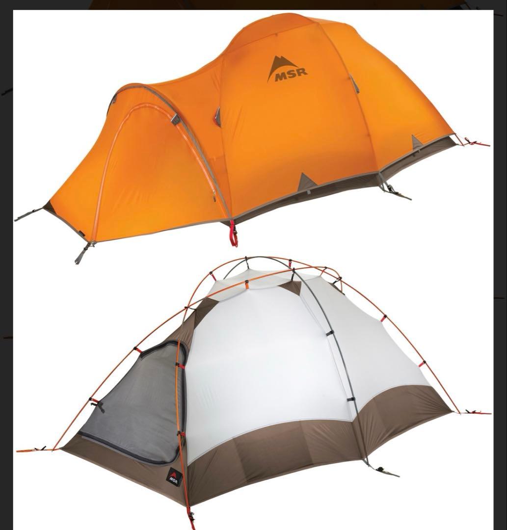 【MSR FURY】生産終了モデル 山岳用テント ２人用　未使用品　②
