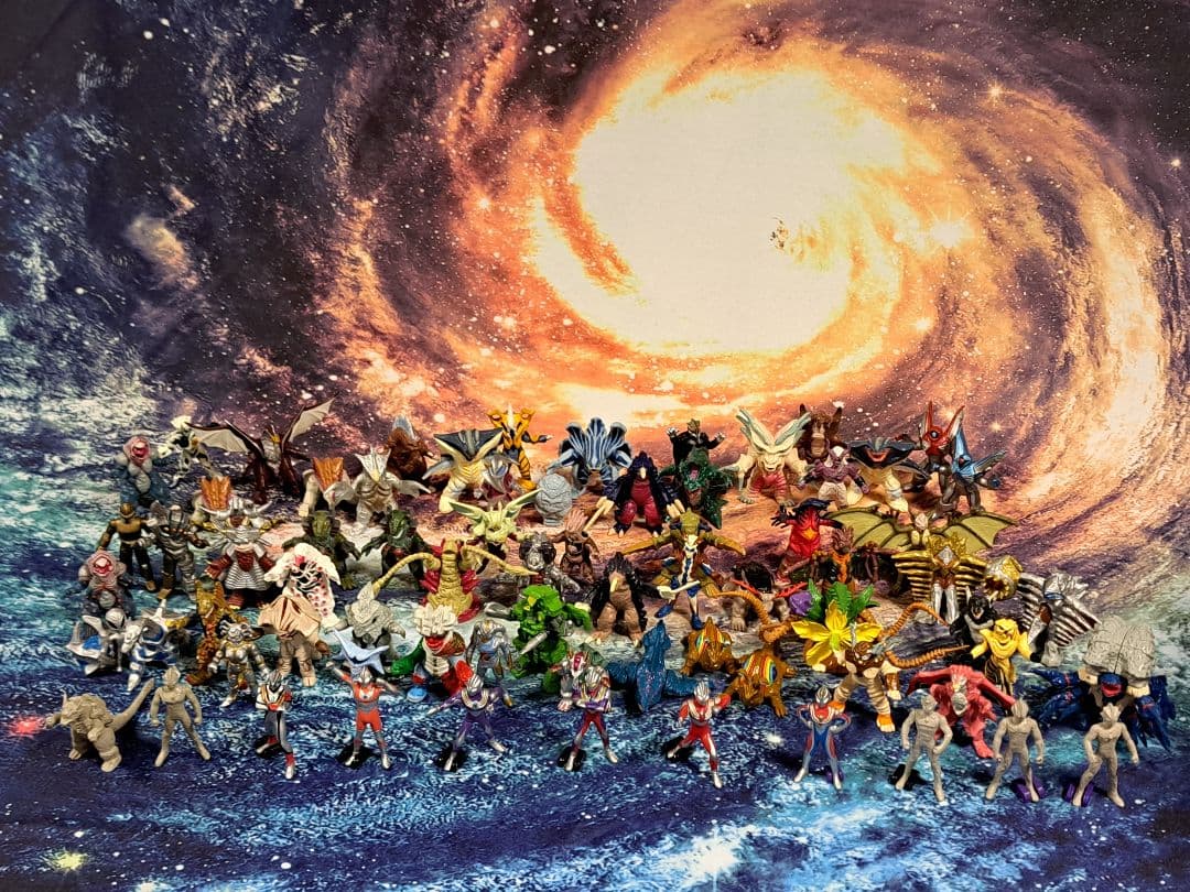 バンダイ「ティガモンスター超全集1～3」セット