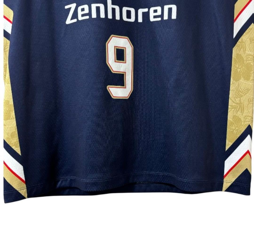 【美品】琉球ゴールデンキングス レプリカ ユニフォーム #9 バスケット　L