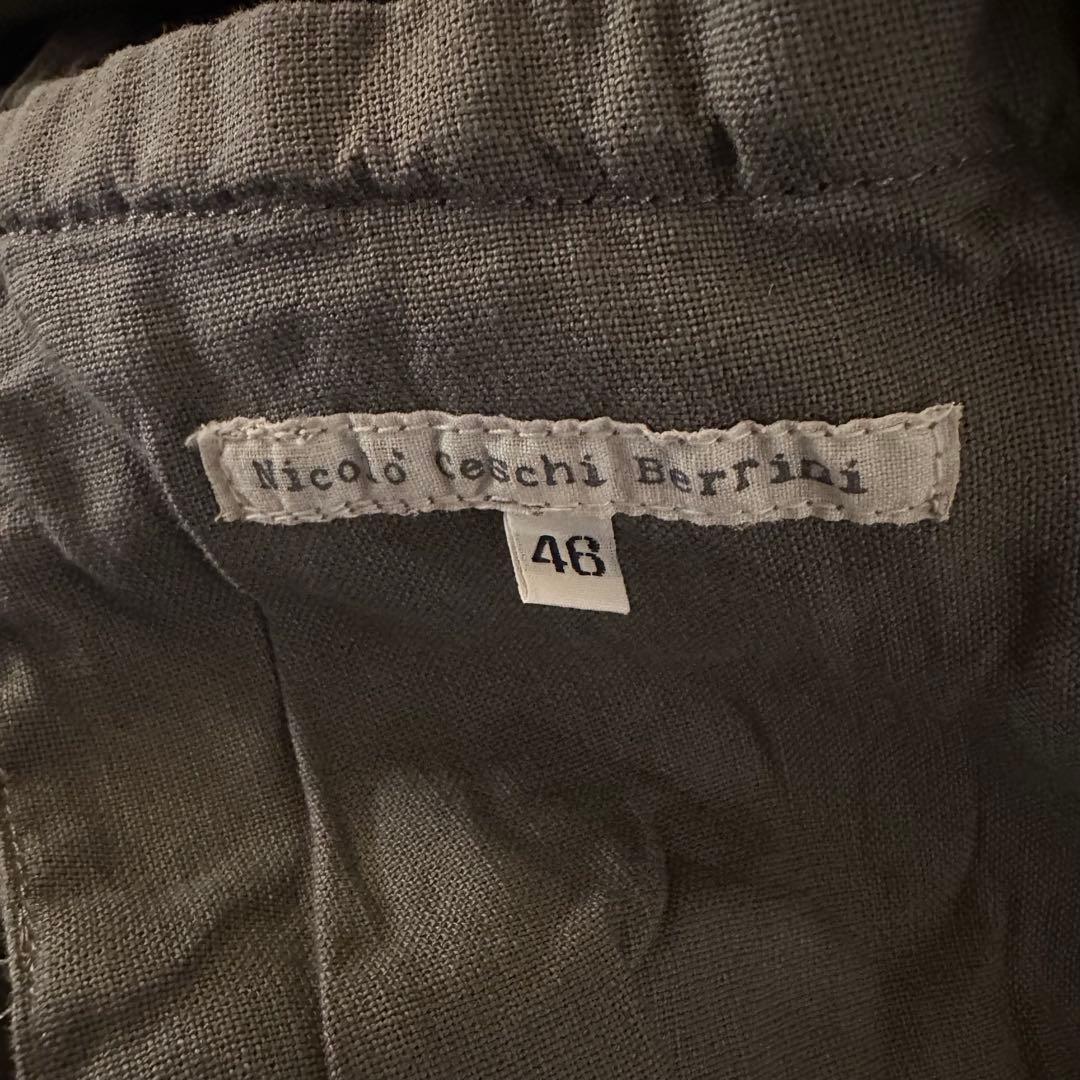 Nicolo Ceschi Berrini ニコロチェスキベリーニ リネンコート