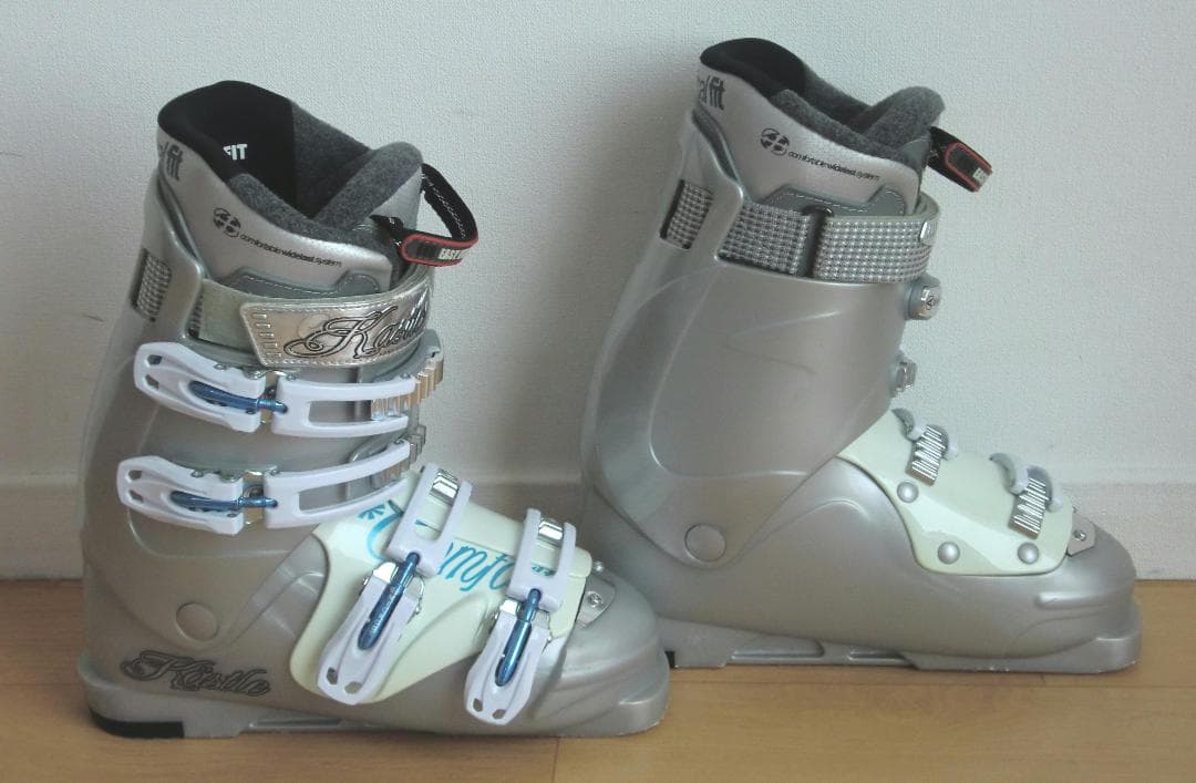 ■■送料無料■K2■女性用スキーフルセット■板156靴25-25.5■メンテ付■