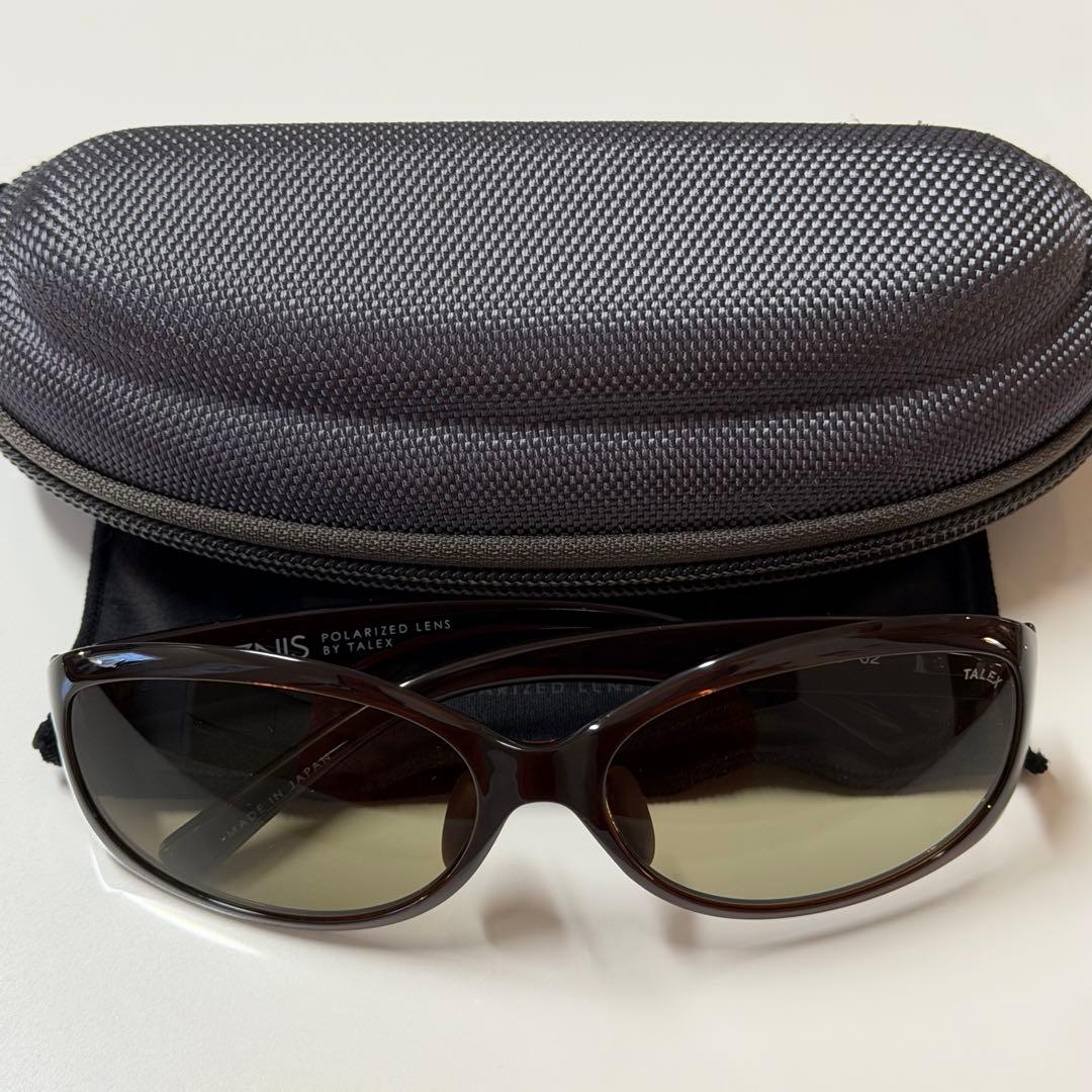 【美品】TALEX OZNIS FLAT02 偏光サングラス