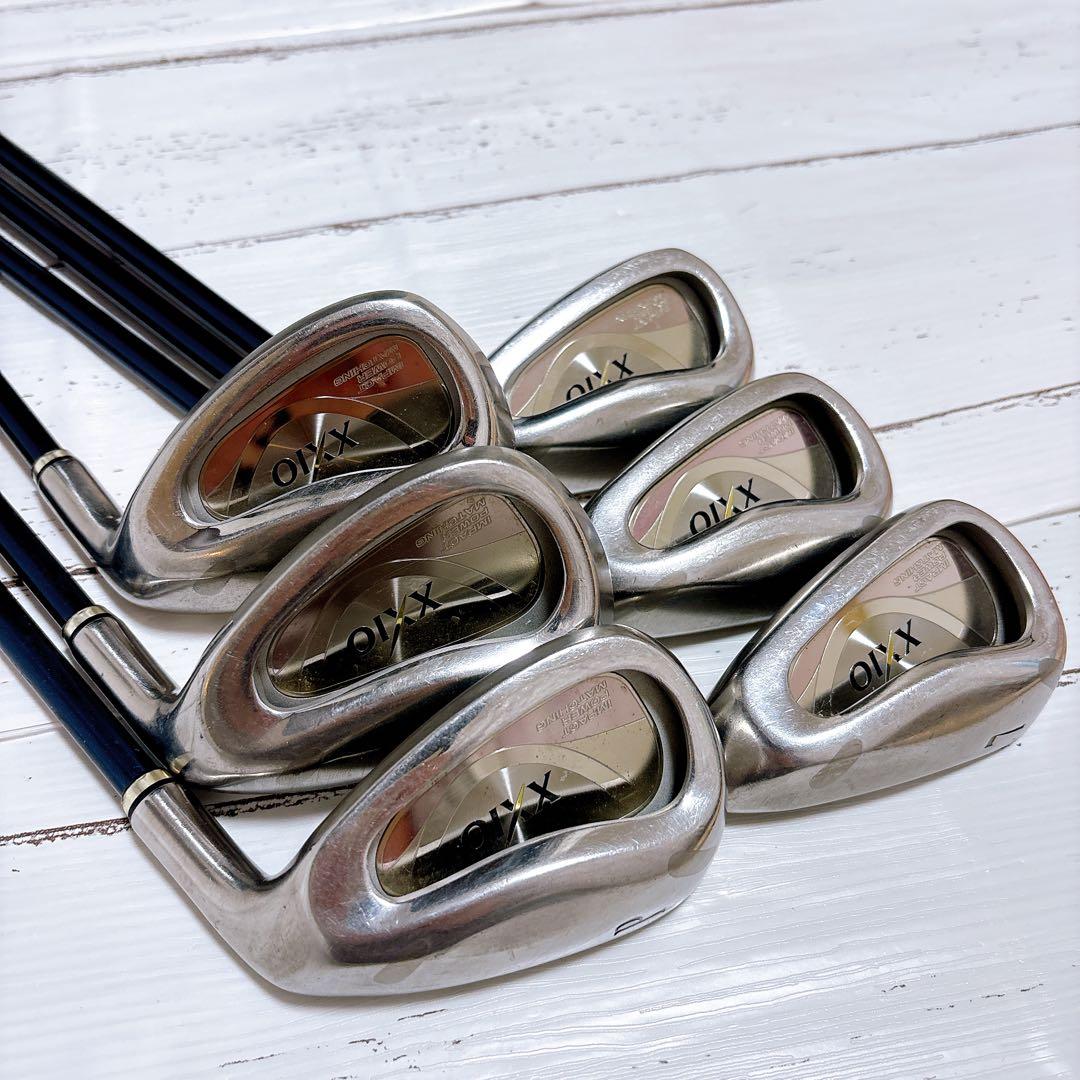 大人気 ゼクシオ レディースアイアンセット 6本 MP400 L XXIO