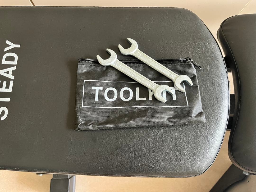 ダンベル41.5kg×2個とベンチ