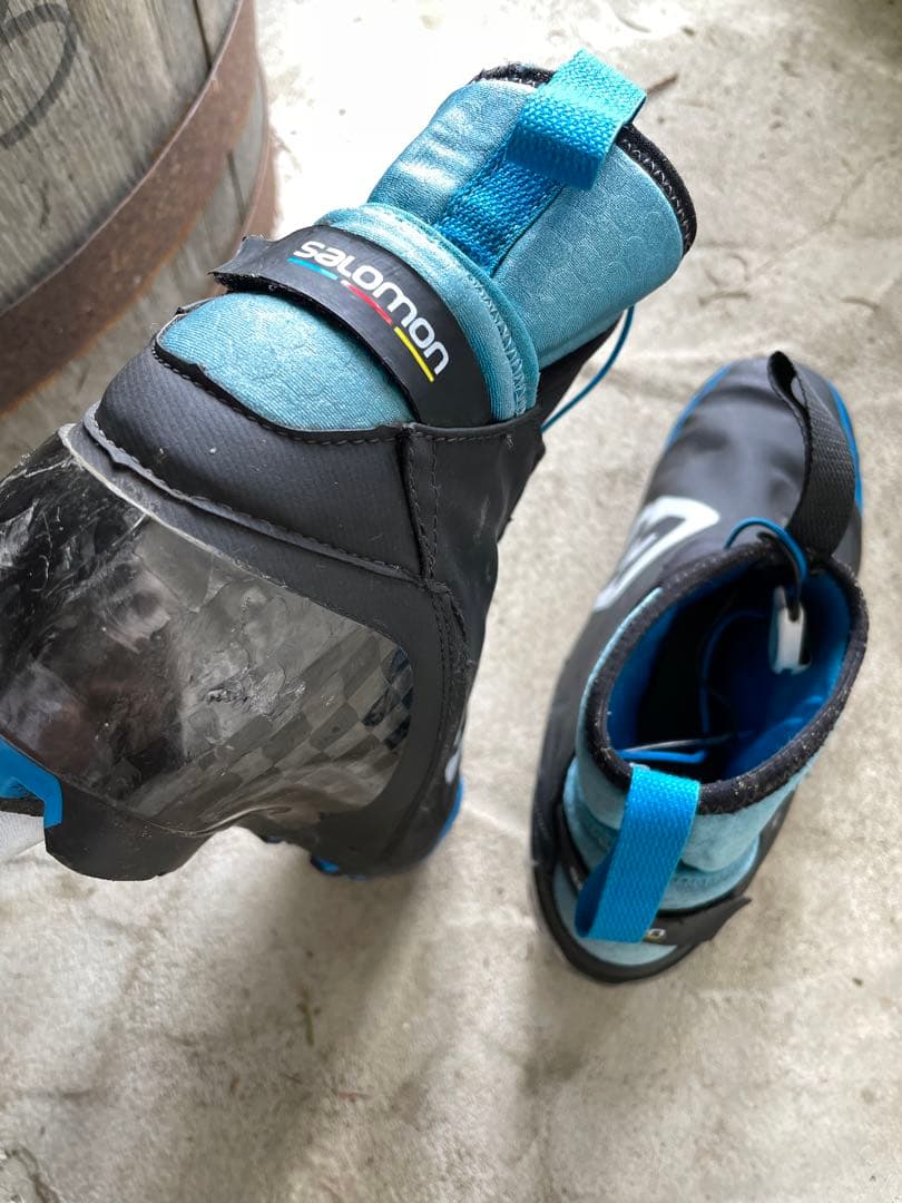 Salomon スキー用ブーツ 中古 黒/青