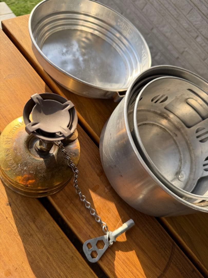 シグツーリスト　スベア123R アルミクッカーセット　メイドインスウェーデン