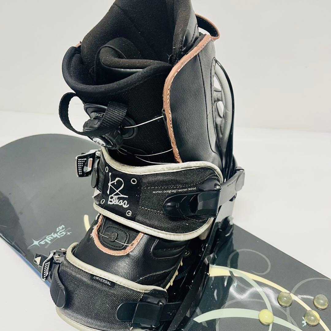 K2 ウーメンズ　スノボセット　スノーボード　BOAブーツ　ボードセット　k2
