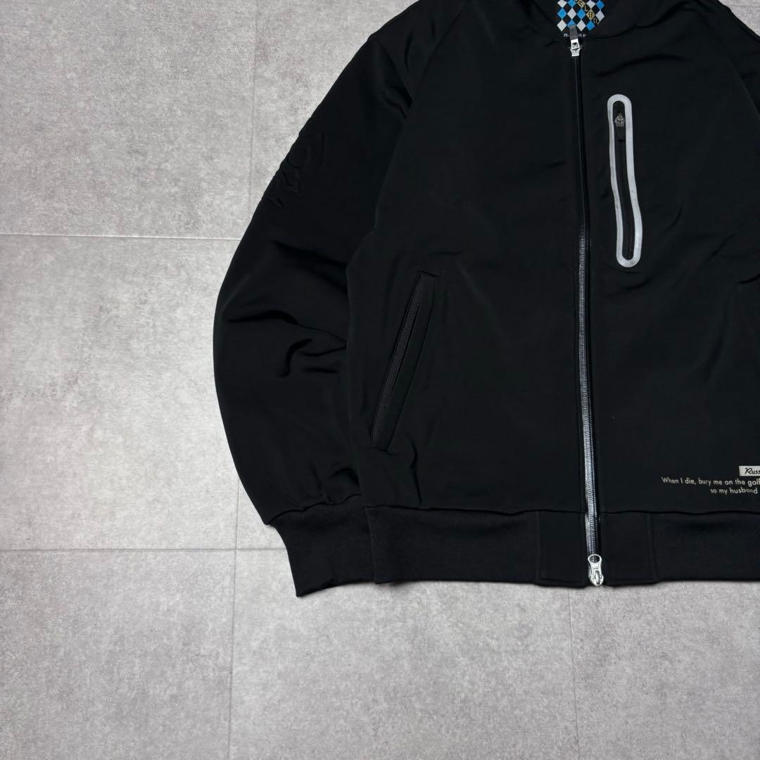RUSSELUNO ラッセルノ サイズ5 ブルゾンジャケット 裏起毛ゴルフウェア