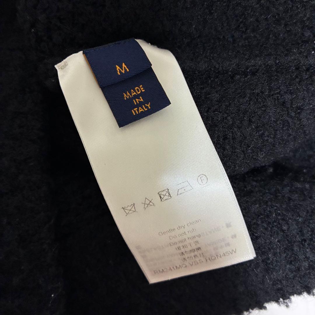 【正規品】ルイヴィトン LV インターシャ クルーネック ニット　Ｍ