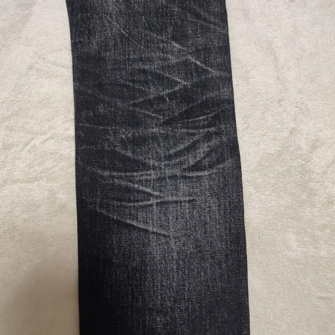 美品YANUK×BerBerJin デニムパンツブラックW28ヴィンテージ藤原裕