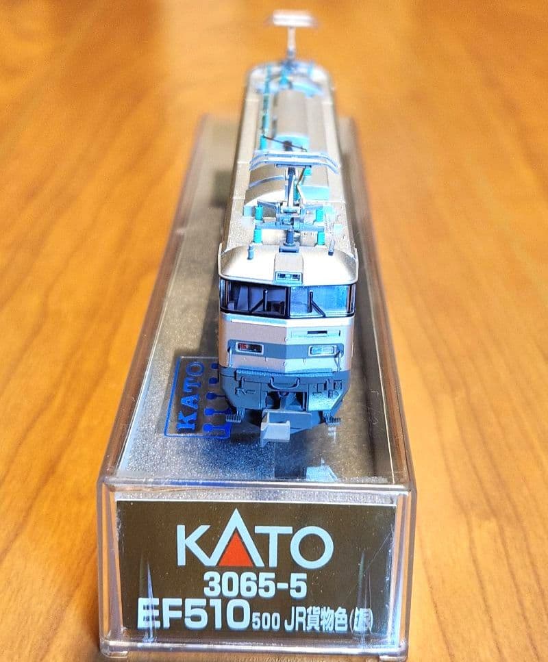 【未使用・美品】KATO EF510 500 JR貨物色(銀) 3065-5