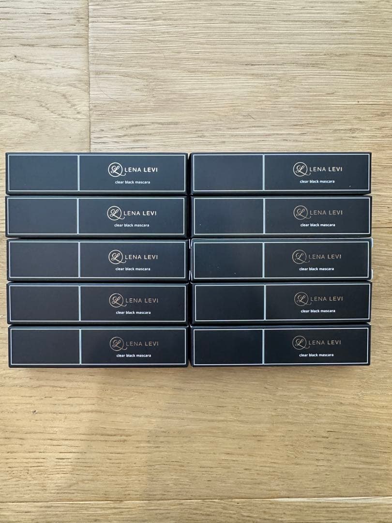 【新品未使用】【破格です】LENA LEVI クリアブラックマスカラ 10本