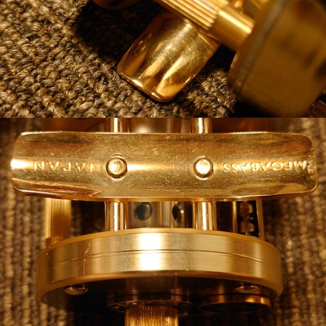 kj極上 メガバス x 五十鈴 パガーニ P300R シャンパン/ゴールド