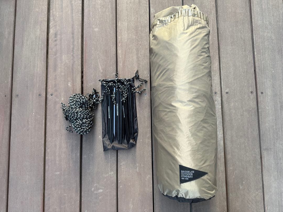 BROOKLYN OUTDOOR COMPANY The Tent 3 カーキ色