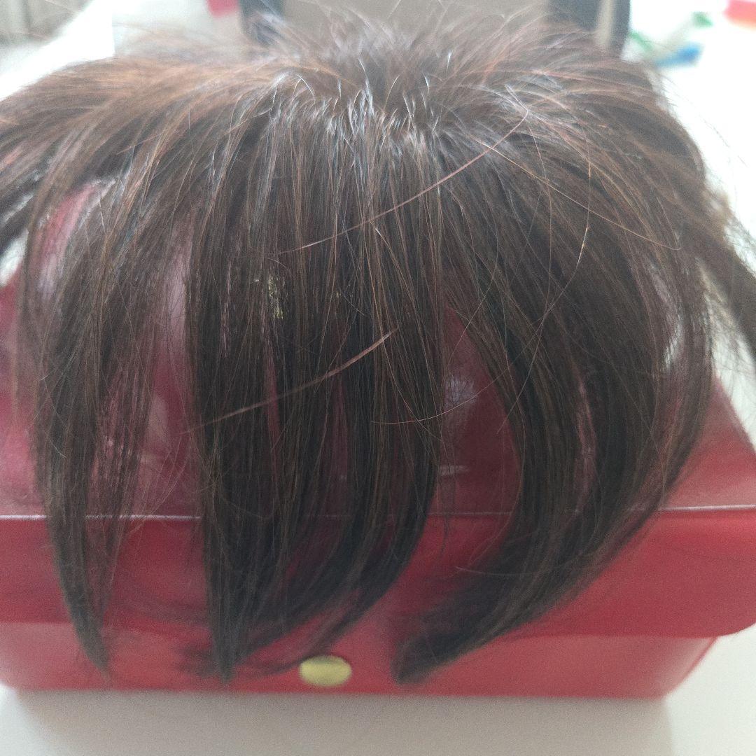 Yuki 部分用ウィッグ ダークブラウン