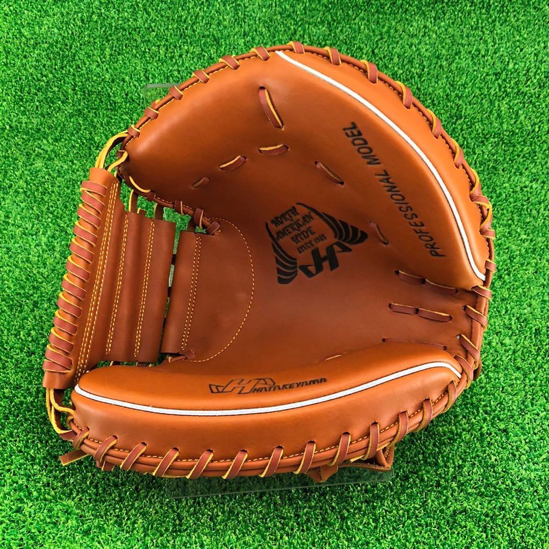 ハタケヤマ HATAKEYAMA キャッチャーミット 硬式 捕手 右投げ 455