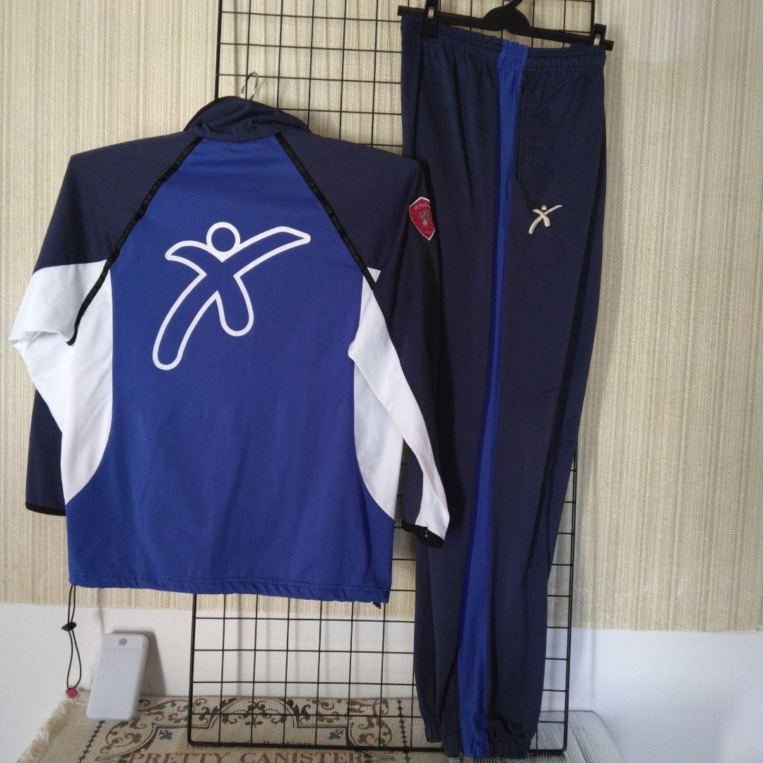 GALEXペルージャオフィシャルトレーニング上下 3Lサイズ 青白 ジャージ