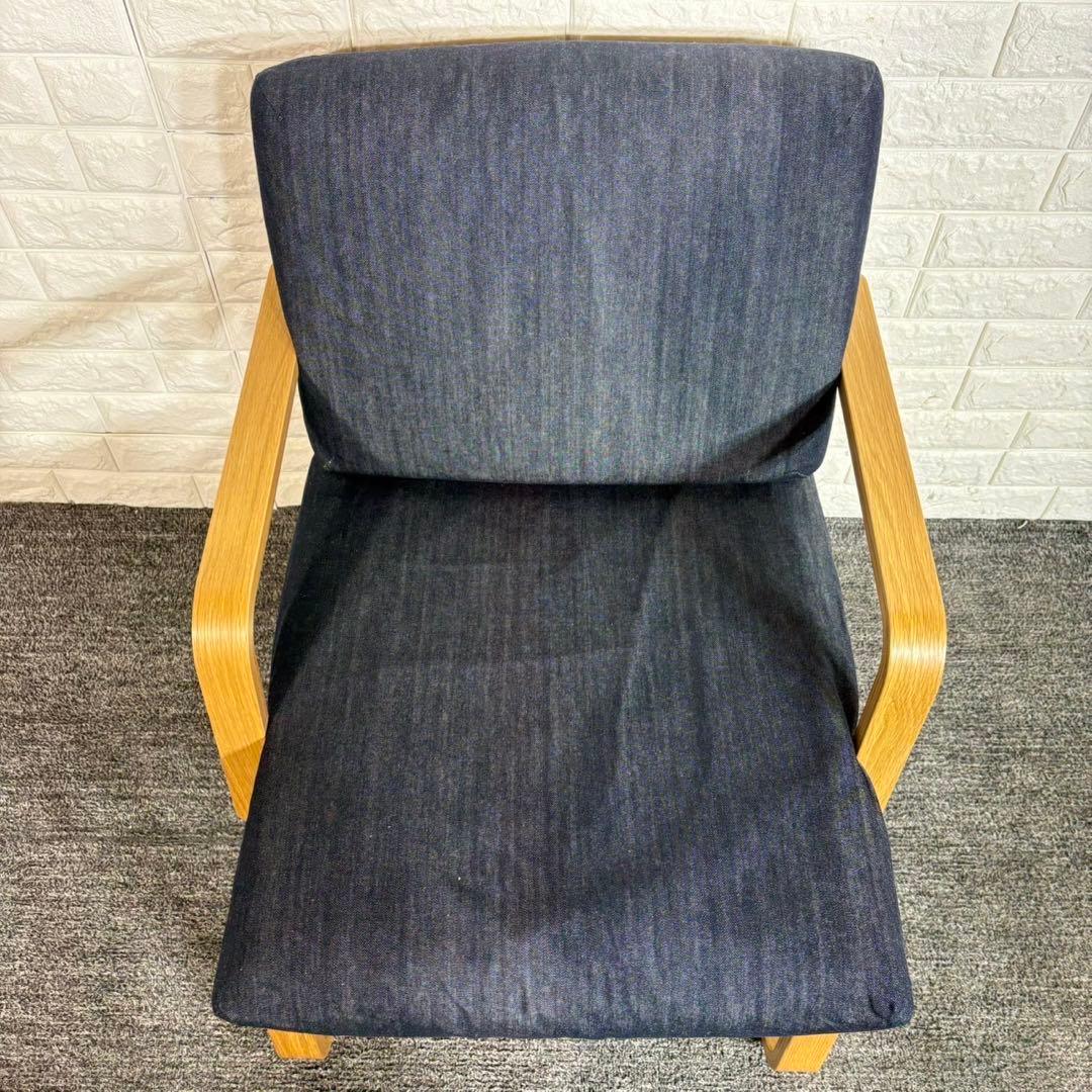 無印良品 リビングでもダイニングでもつかえるソファチェア 椅子 チェア C083