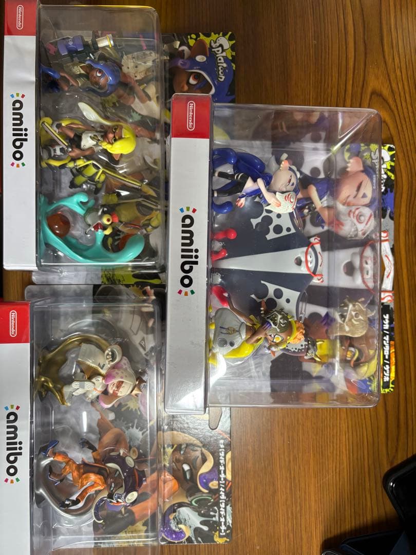 amiibo スプラトゥーン フィギュアセット