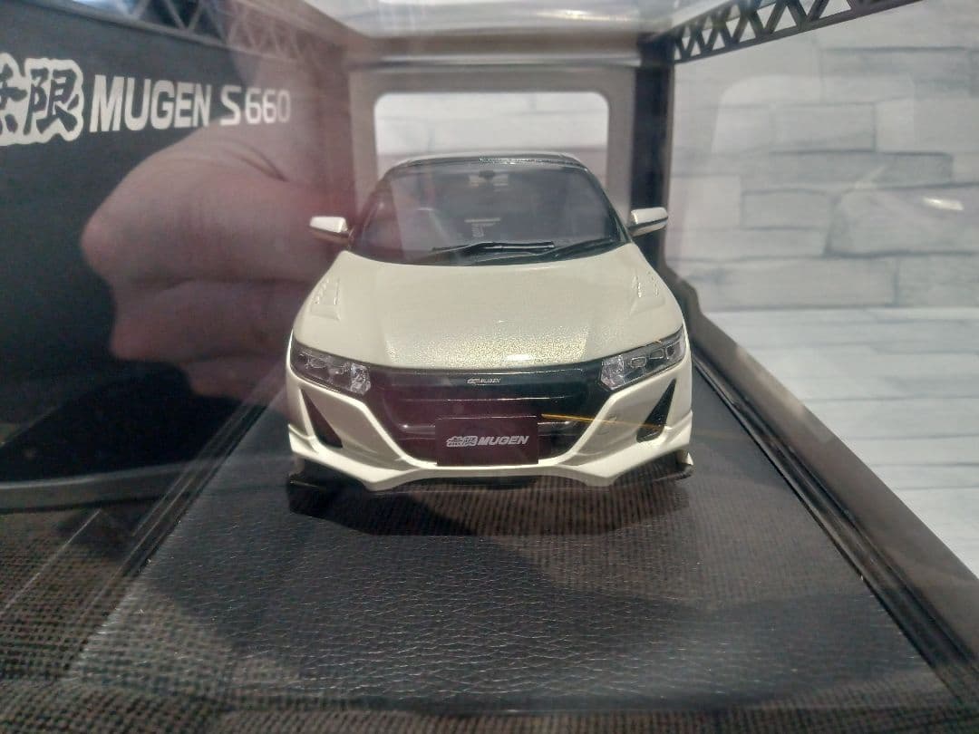 1/18 ホンダ　S660 無限　オフィシャル　ミニカー　ホワイトパール