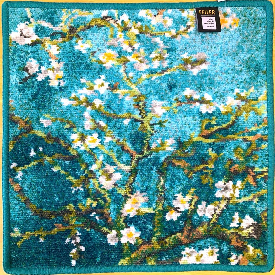 新品未使用 FEILER フェイラー　ゴッホ　ハンカチ 2枚セット