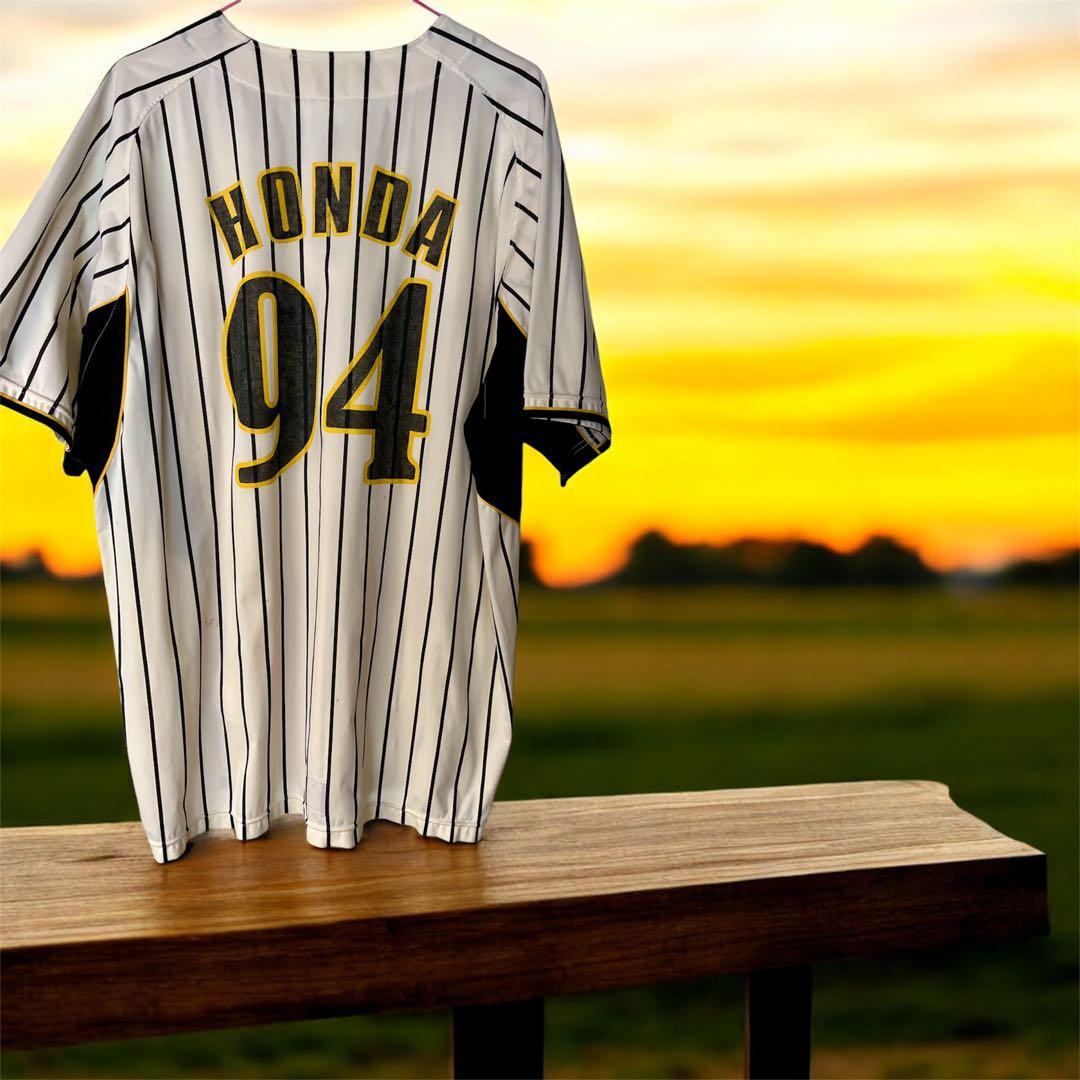 阪神タイガースプロ仕様半袖Vジャン