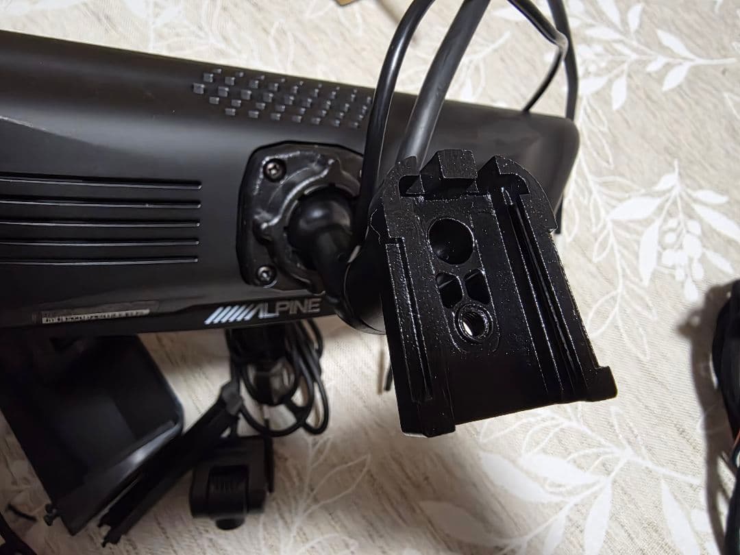 アルパイン アルファード デジタルインナーミラー ドラレコ 前後