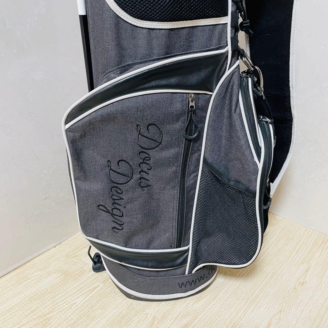 DOCUS キャディバッグ　スタンドツアーバッグ　アイアンカバー付