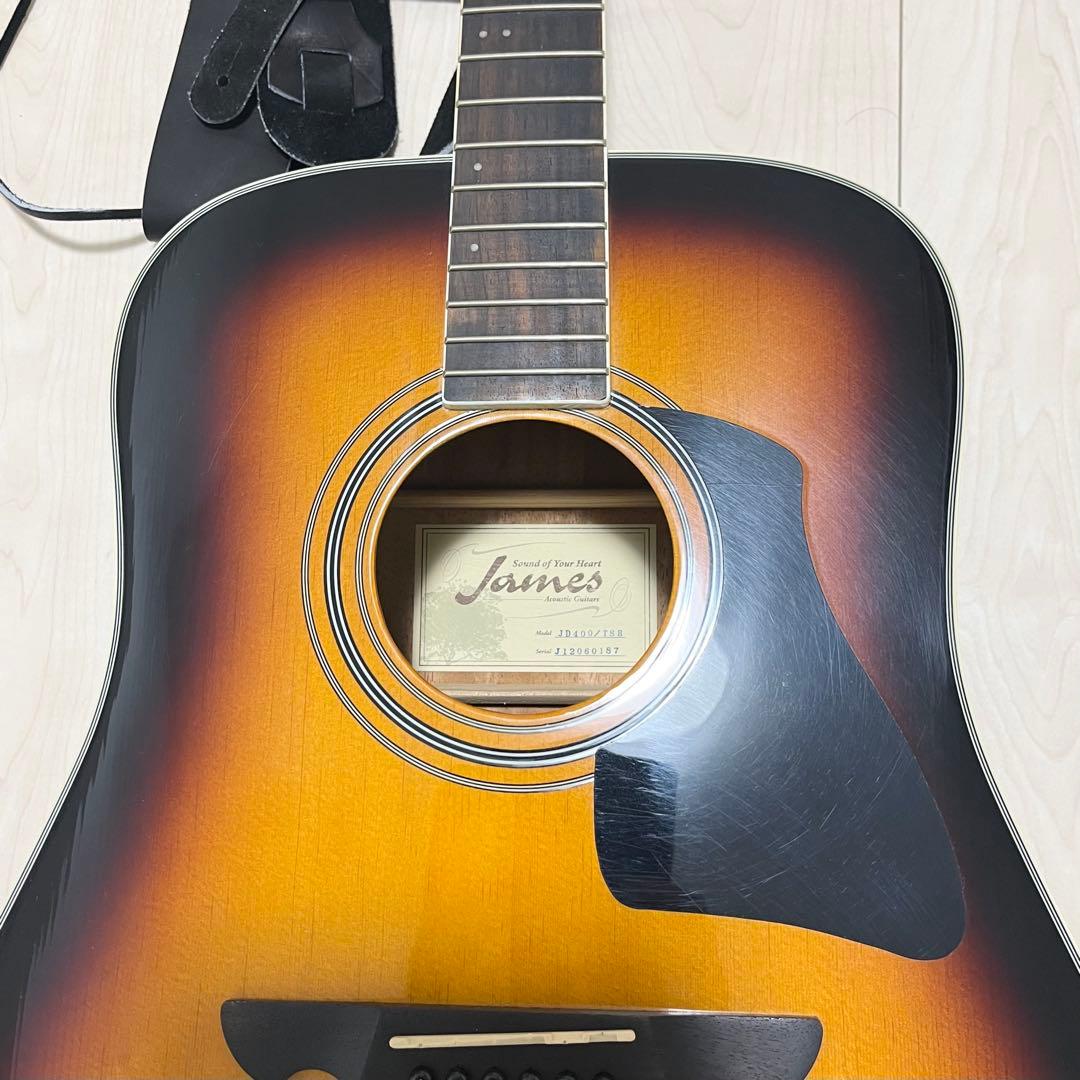 James JD400/TSB アコースティックギター