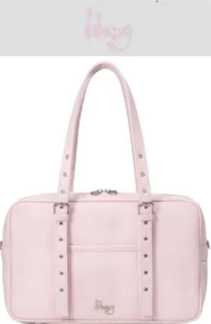 idang club スクールバッグ　パールピンク medium