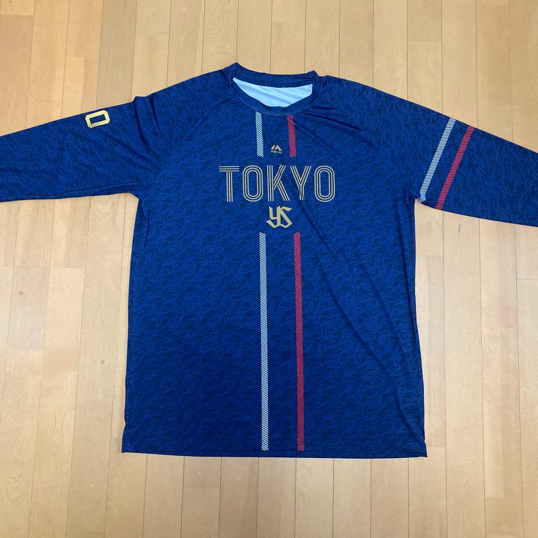 東京ヤクルトスワローズ 新人王　庄司宏太選手 本人着用練習用ユニフォーム