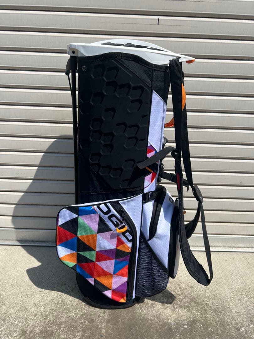 OGIO スタンドキャディバッグ 幾何学模様 8分割