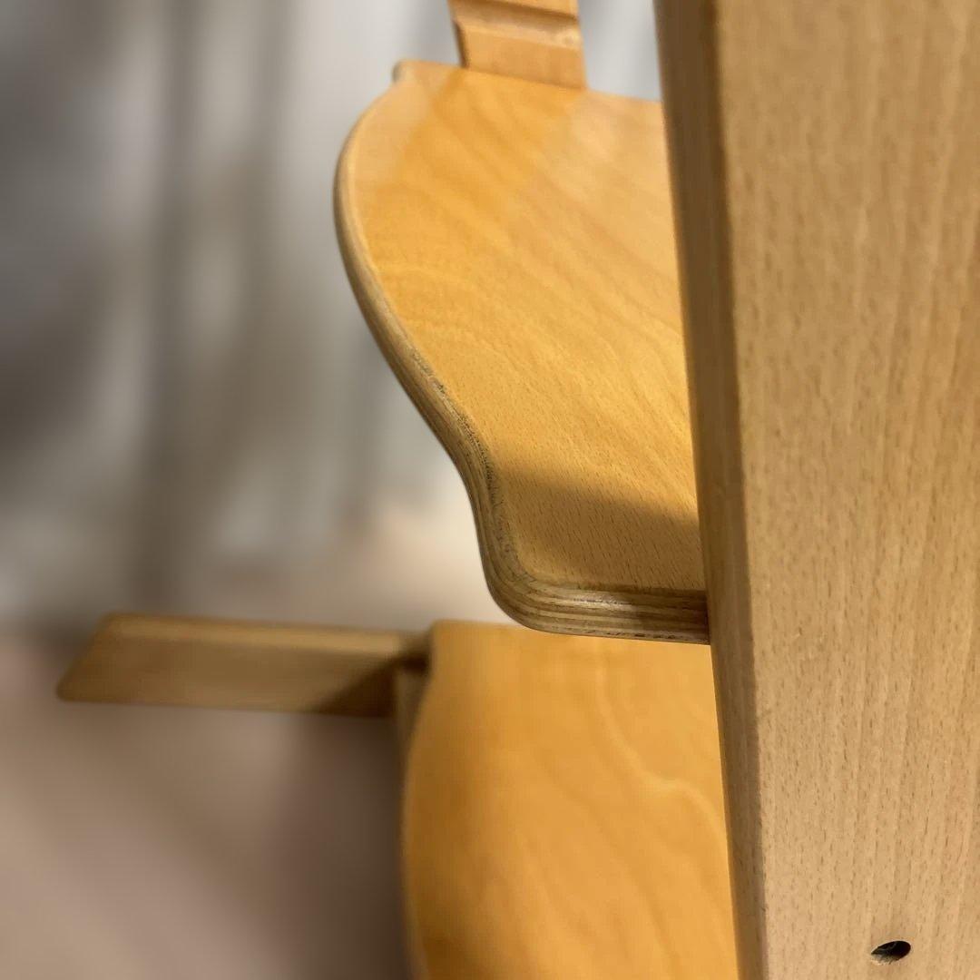 【お値下げ中】ストッケ　STOKKE トリップトラップ ナチュラル　シリアル3