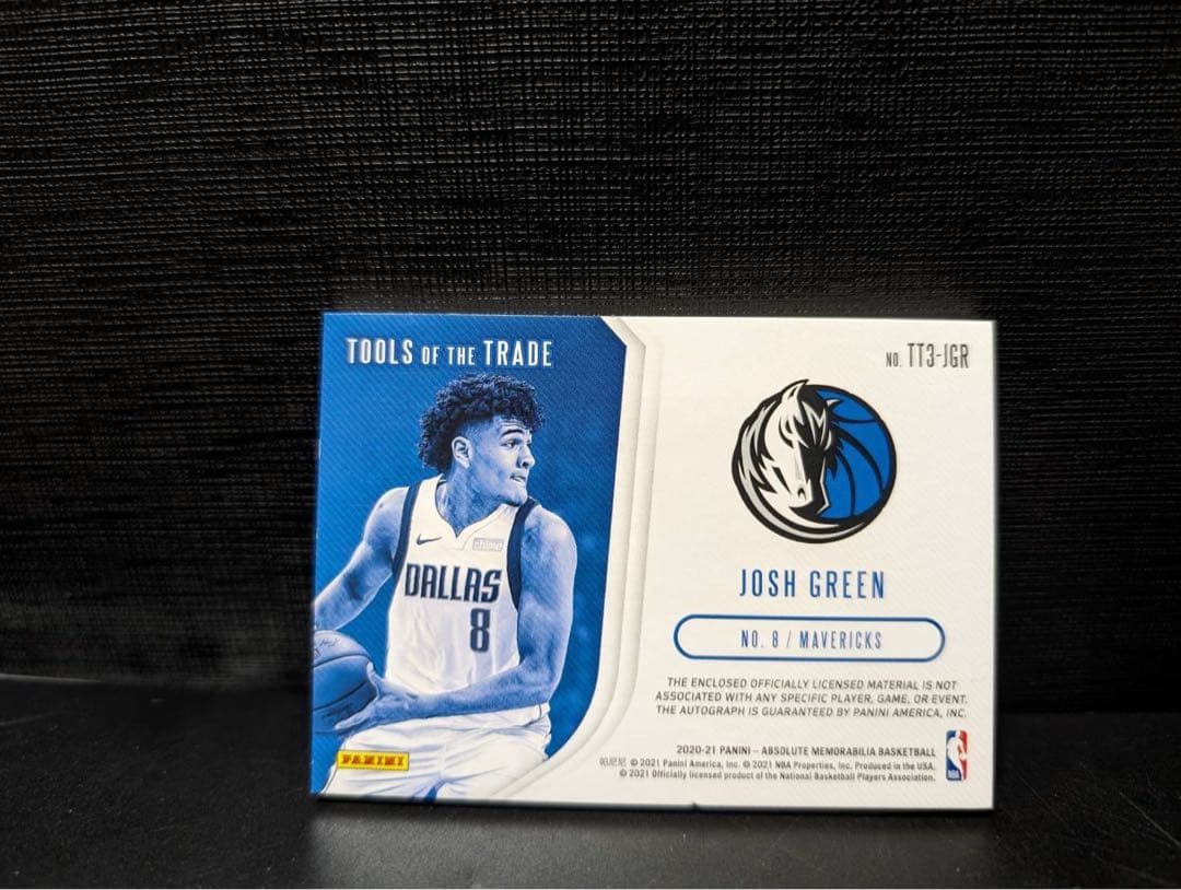 ジョシュ·グリーン　　5枚限定　ジャージサインカード