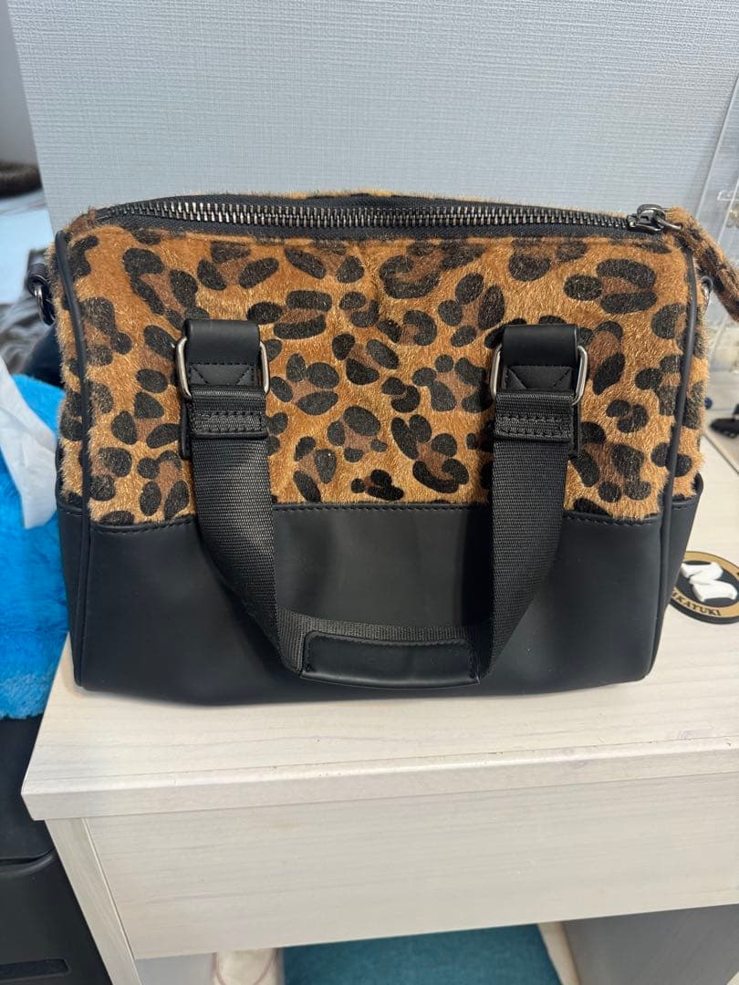 PEARLY GATES ヒョウ柄バッグ