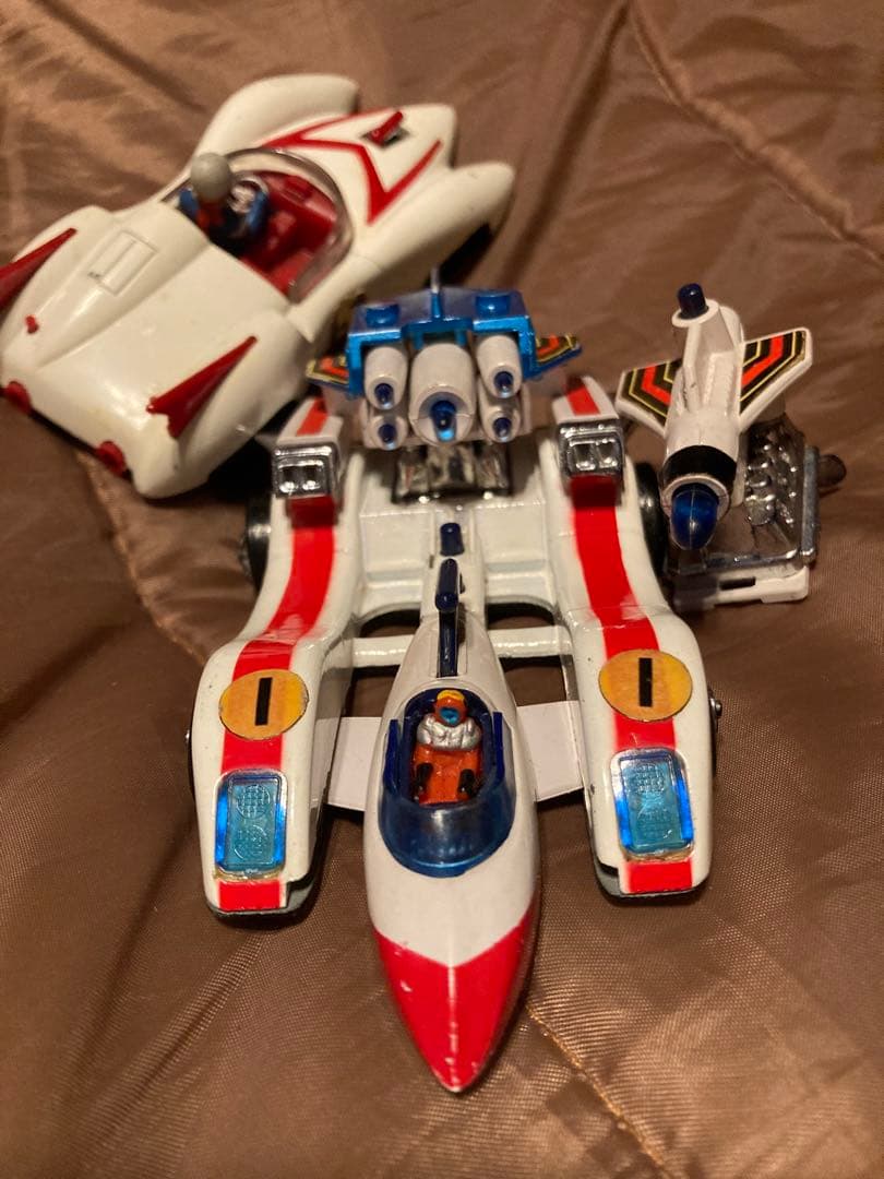 最終価格　当時物　超合金　マシンハヤブサ　マッハ合金