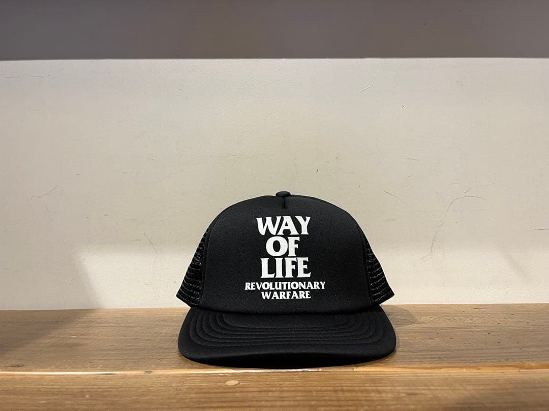 RATS WAY OF LIFE MESH CAP 新品未使用 25ss 黒