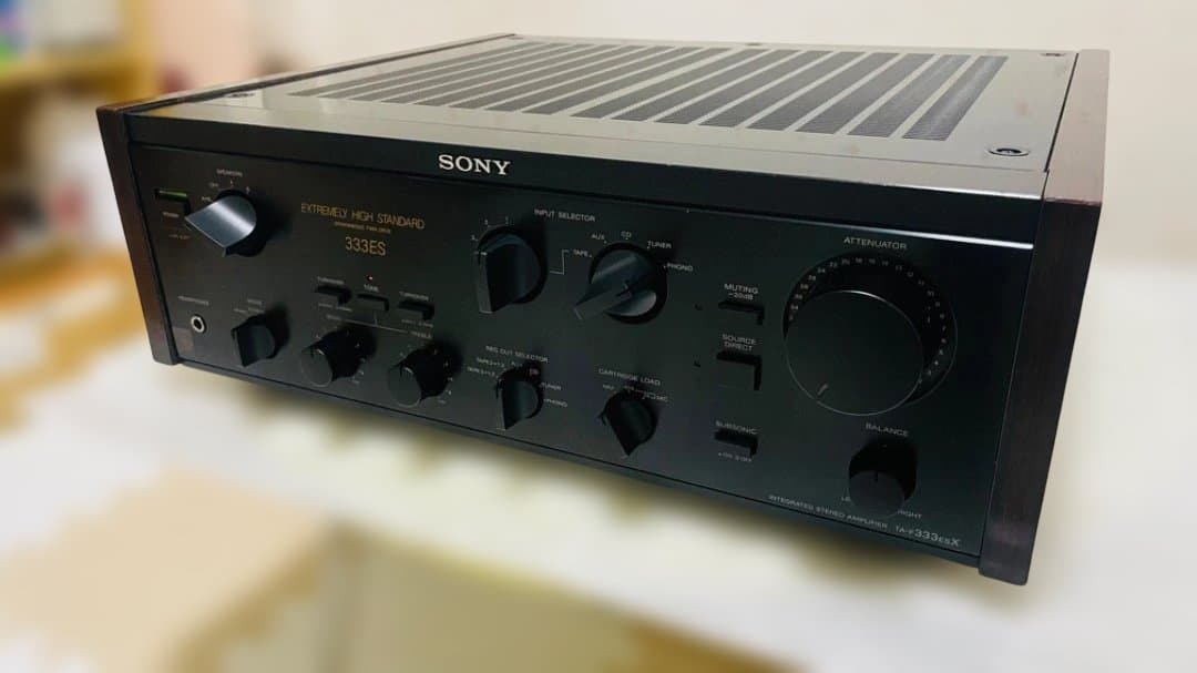 【動作美品】　SONY TA-F333ESX プリメインアンプ