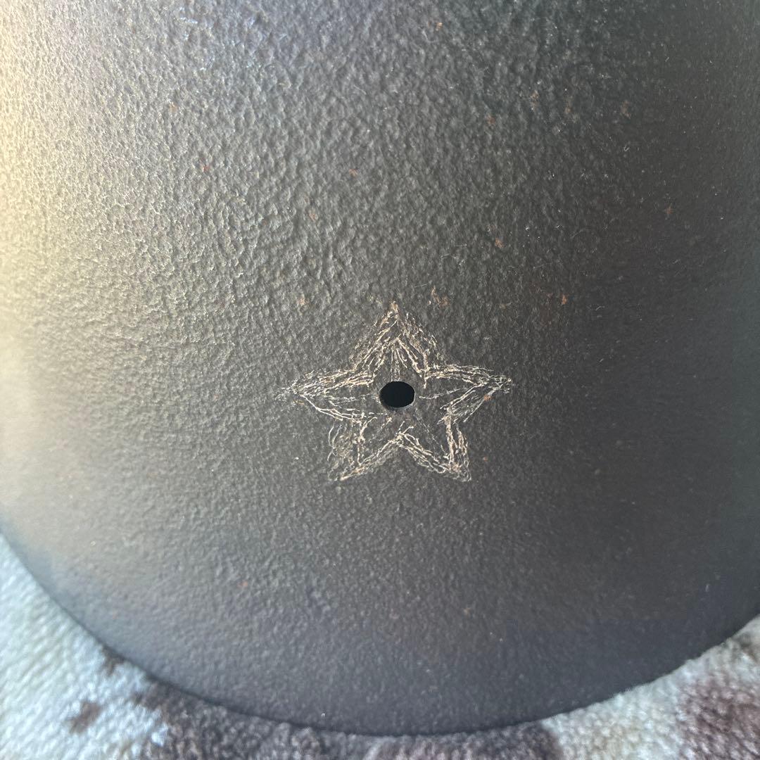 【レトロ】鉄帽　旧日本軍ヘルメット　アンティーク