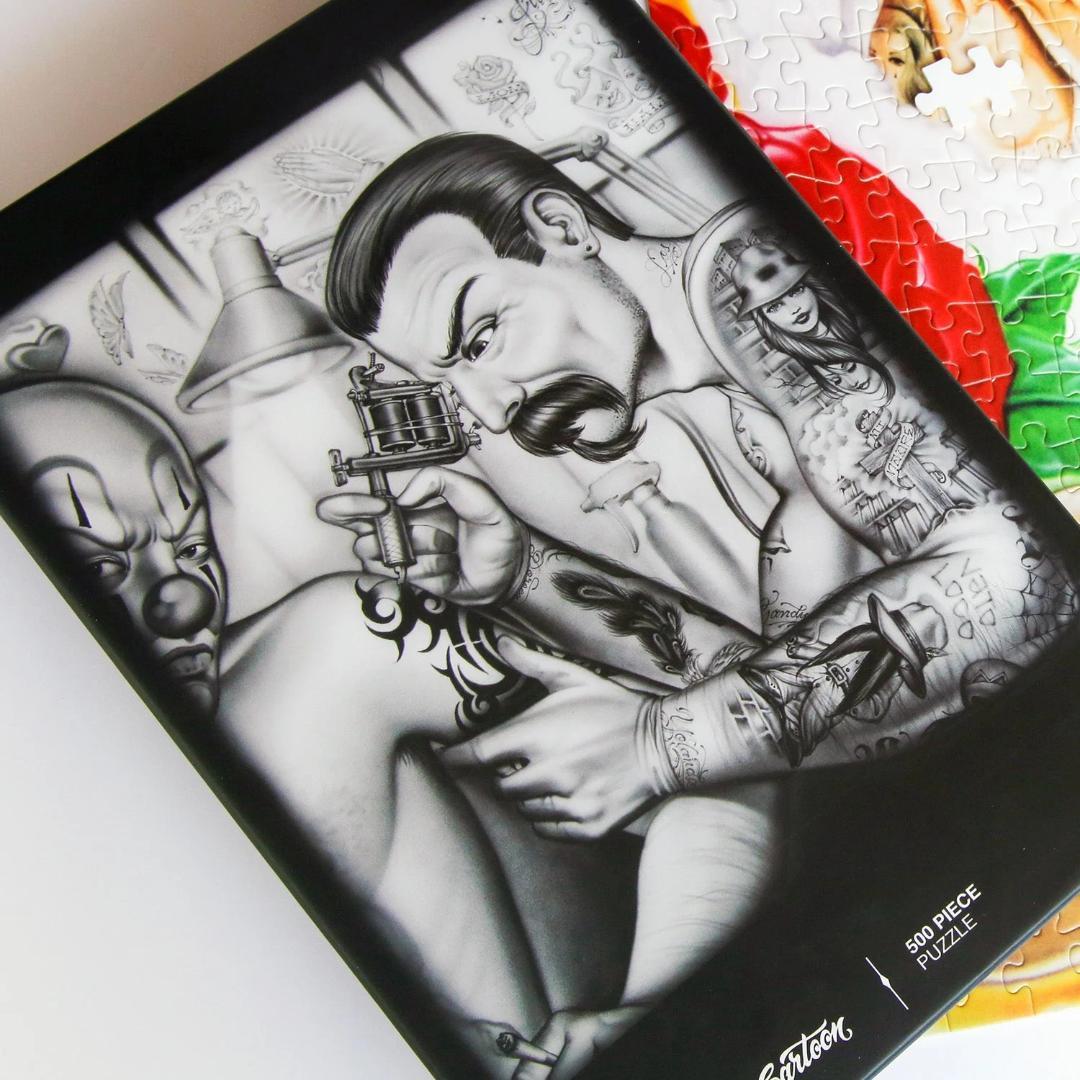 MR CARTOON PUZZLES TATTOO パズル タトゥー クラウン