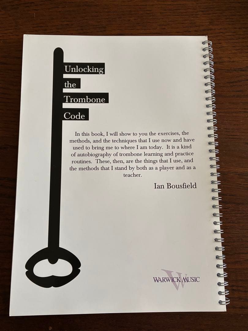 今日だけ値下げ！アンロッキング ザ トロンボーン コード バウスフィールド