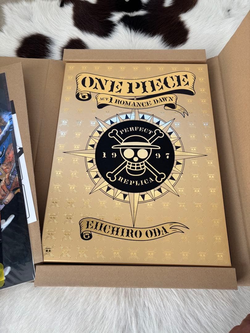 限定受注生産 ONE PIECE ワンピース 第1話複製原稿BOX 冒険の夜明け