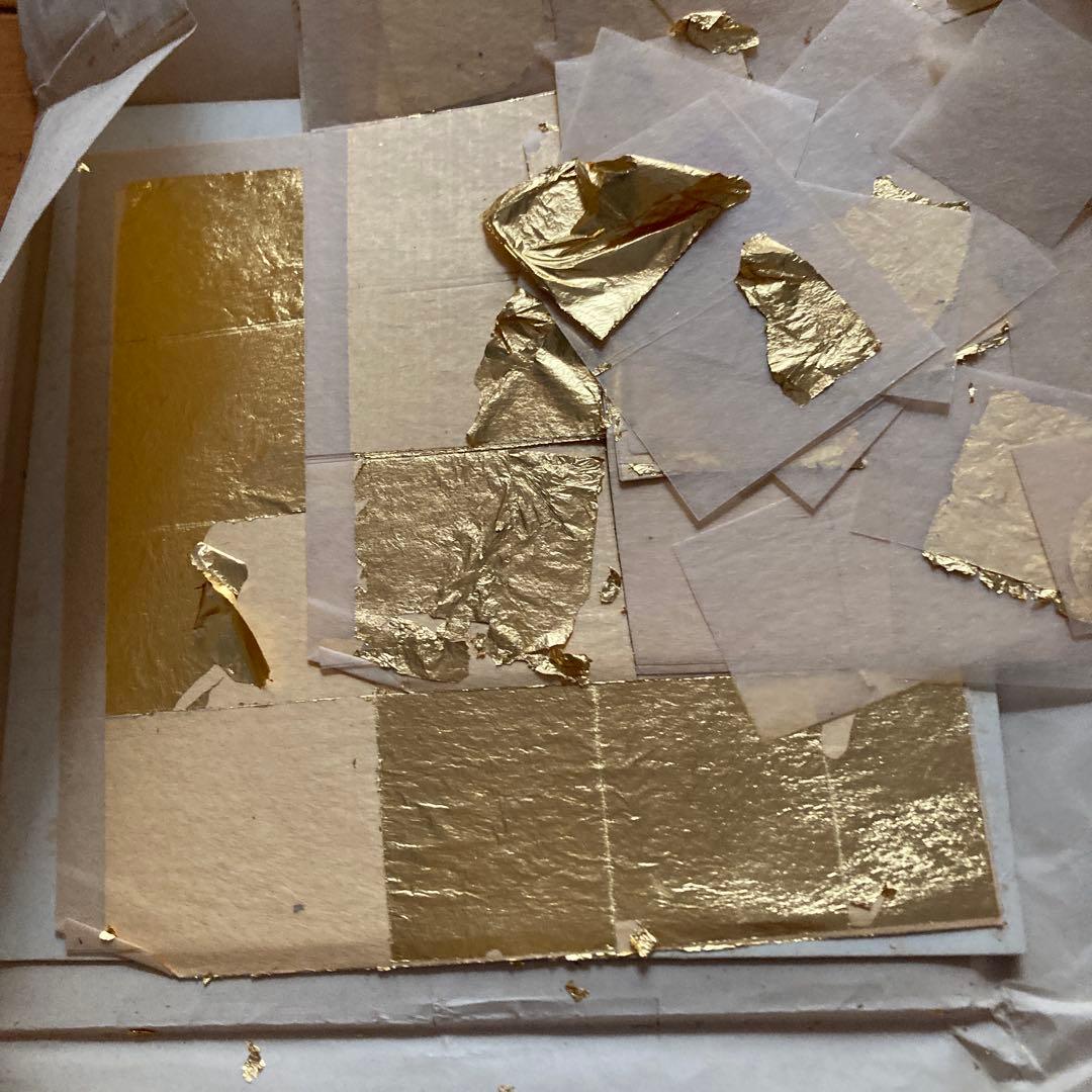 純金泥　9袋　上色金消扮3袋　金箔全部　全部でお願い