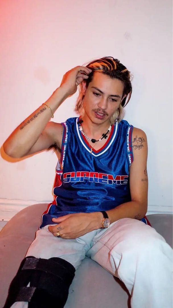 ウェア Supreme - Reversible Basketball Jersey L