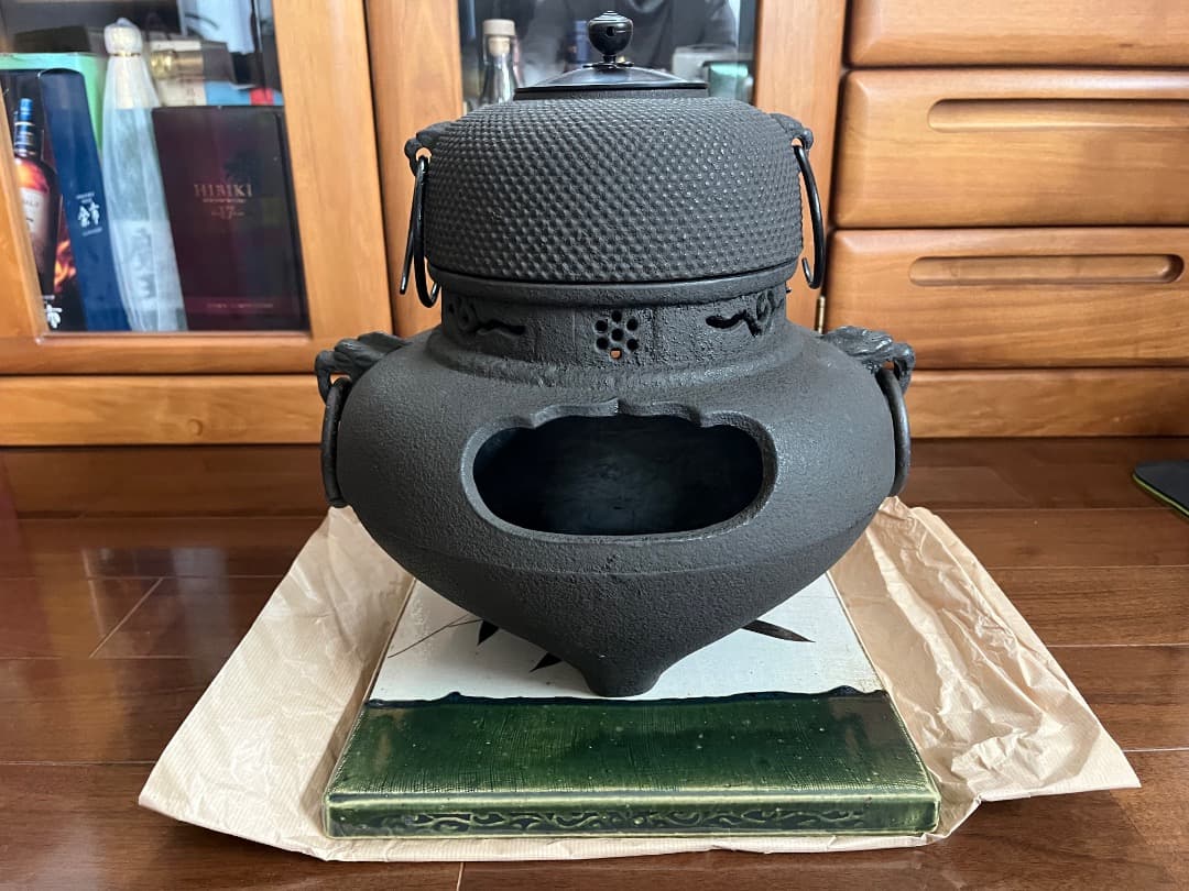 茶道　風炉釜