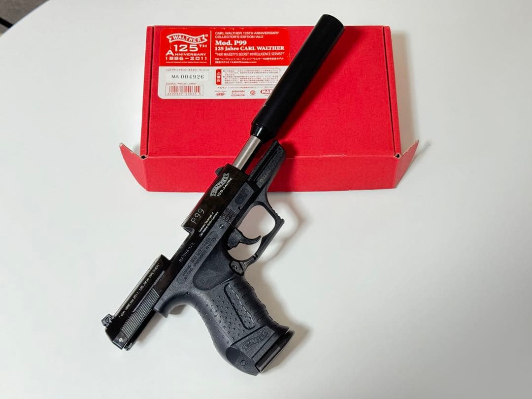 マルゼン MARUZEN P99 ガスブローバック 125周年記念限定モデル